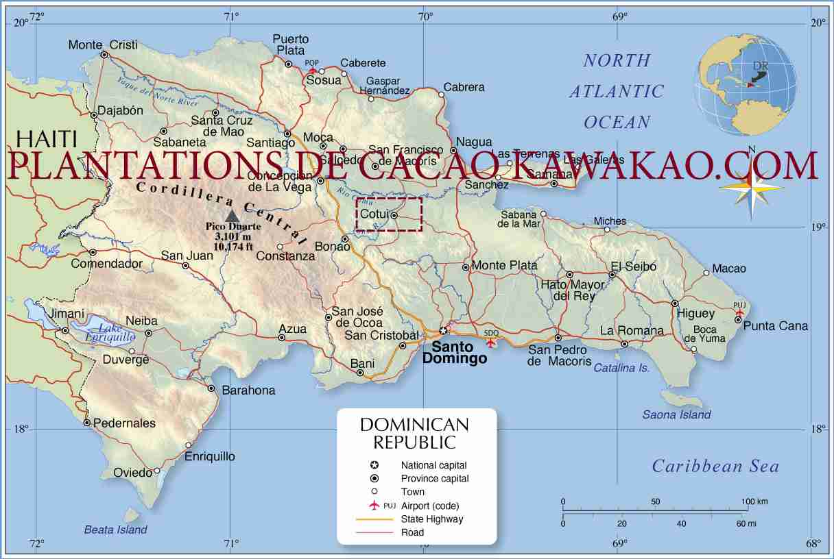 Cacao de Cotuí République dominicaine